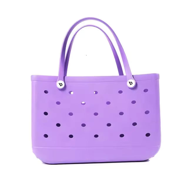 Fashion EVA Tote Bag – Waterproof Beach & Travel Bag (M/L/XL)
