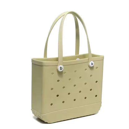 Fashion EVA Tote Bag – Waterproof Beach & Travel Bag (M/L/XL)