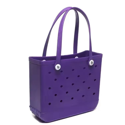Fashion EVA Tote Bag – Waterproof Beach & Travel Bag (M/L/XL)