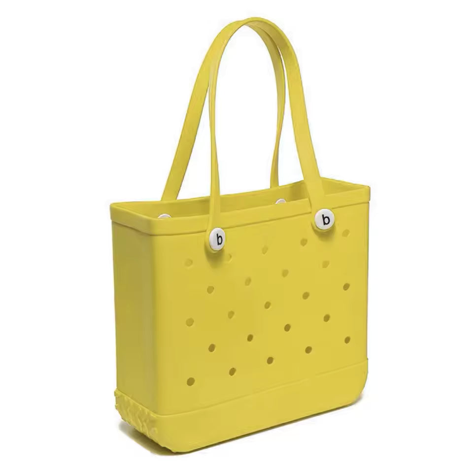 Fashion EVA Tote Bag – Waterproof Beach & Travel Bag (M/L/XL)