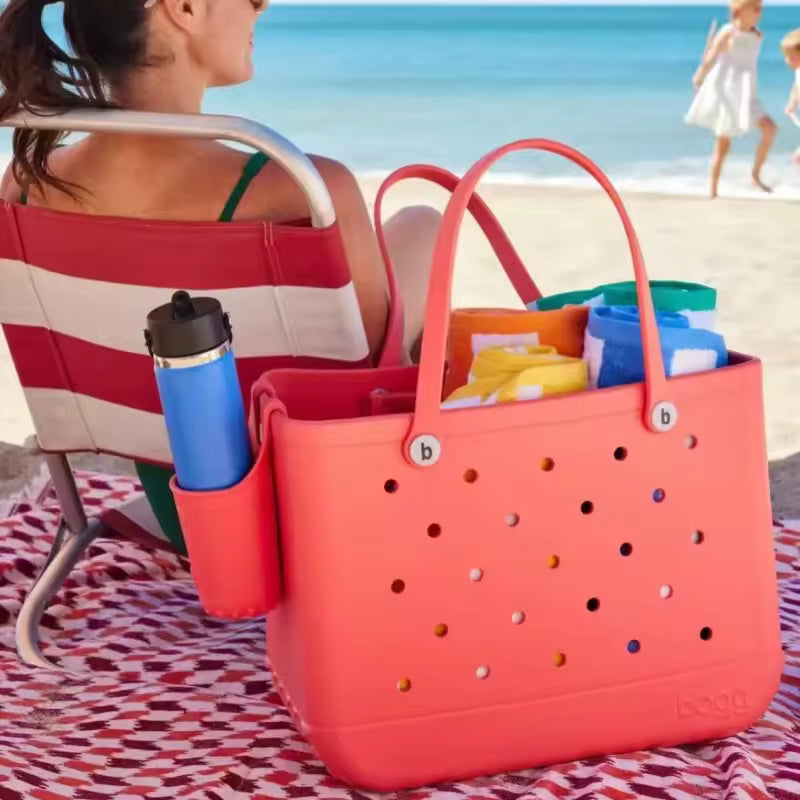 Fashion EVA Tote Bag – Waterproof Beach & Travel Bag (M/L/XL)