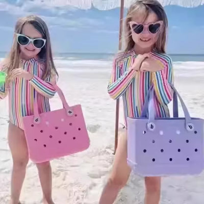 Fashion EVA Tote Bag – Waterproof Beach & Travel Bag (M/L/XL)