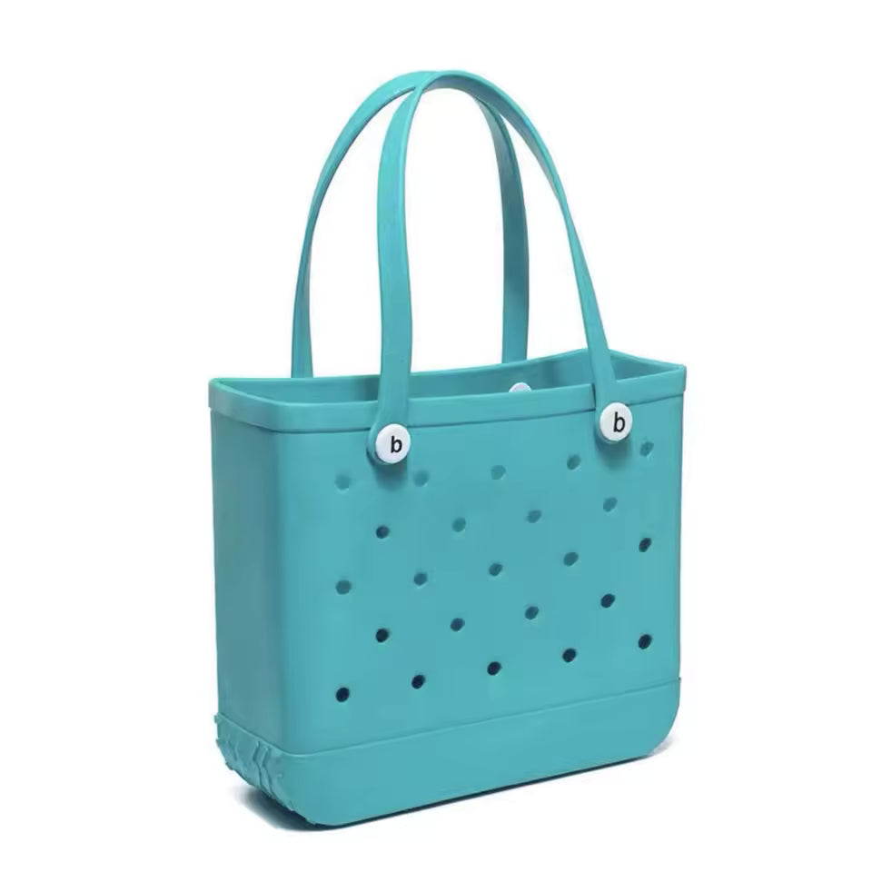 Fashion EVA Tote Bag – Waterproof Beach & Travel Bag (M/L/XL)
