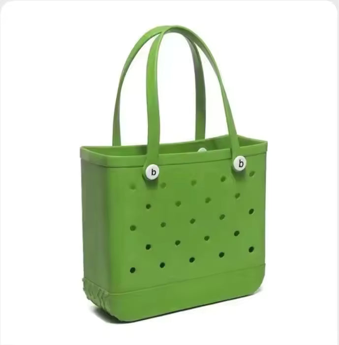Fashion EVA Tote Bag – Waterproof Beach & Travel Bag (M/L/XL)
